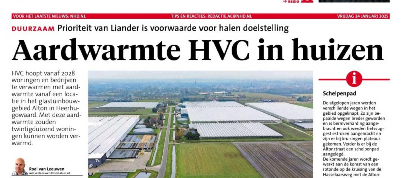 aardwarmte artikel Huizen